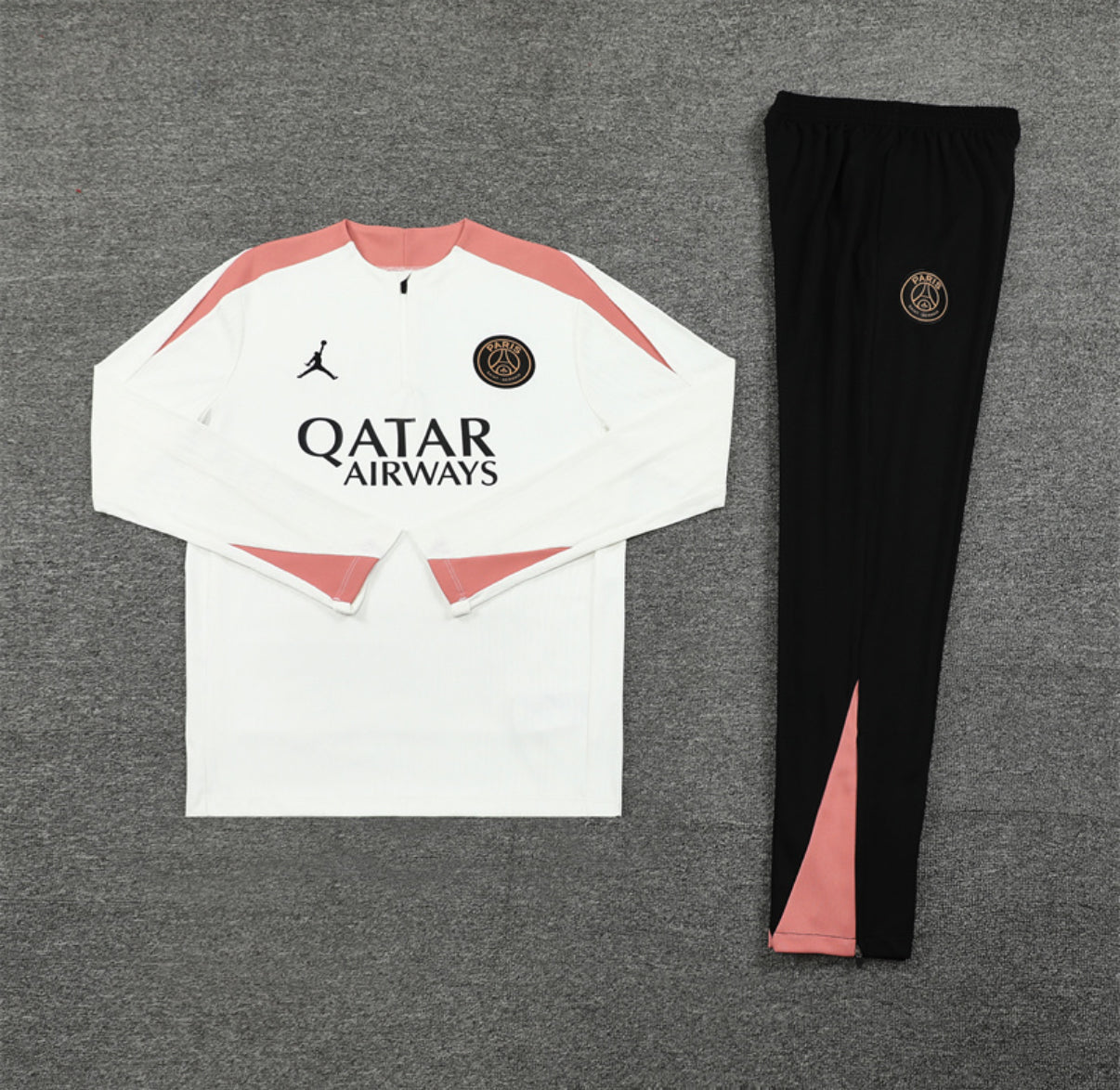 PSG Winter Tracksuit Set (Pink/White)