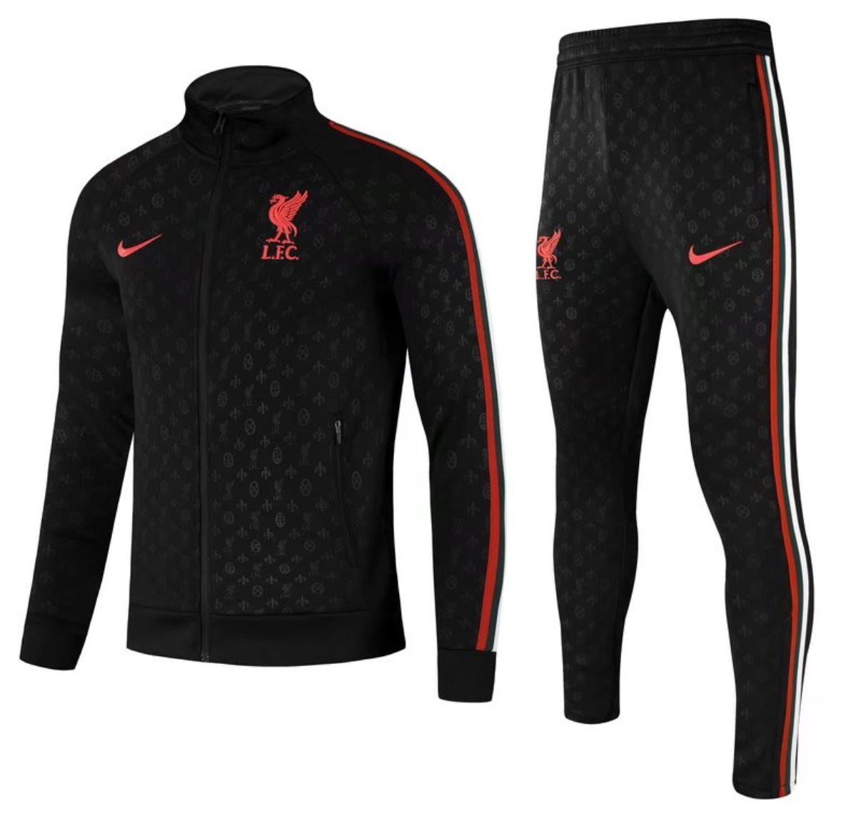 Liverpool Winter Tracksuit Set (Black)