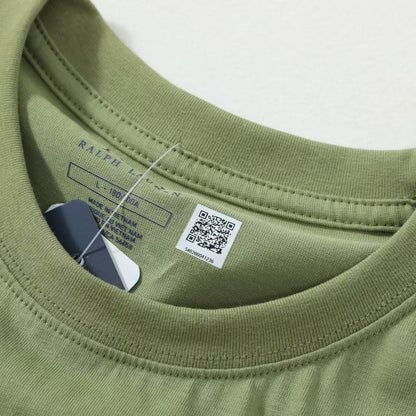 Ralph Lauren Classic Fit Crewneck T-Shirt (Olive Green)