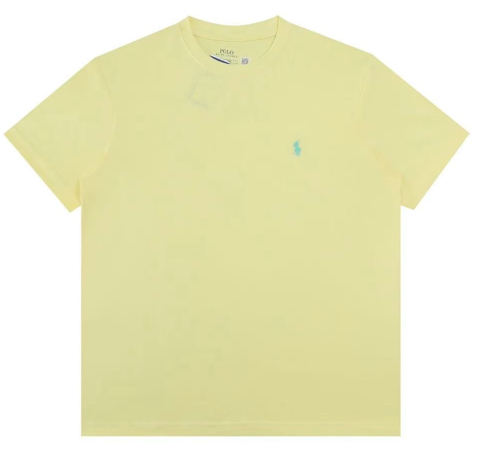 Ralph Lauren Classic Fit Crewneck T-Shirt (Yellow)