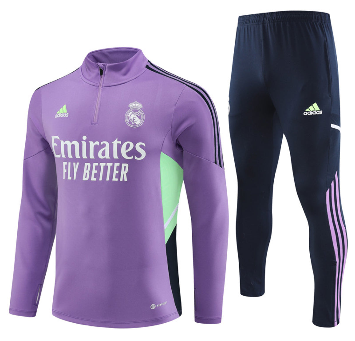 Real Madrid Winter Tracksuit Set (Purple)