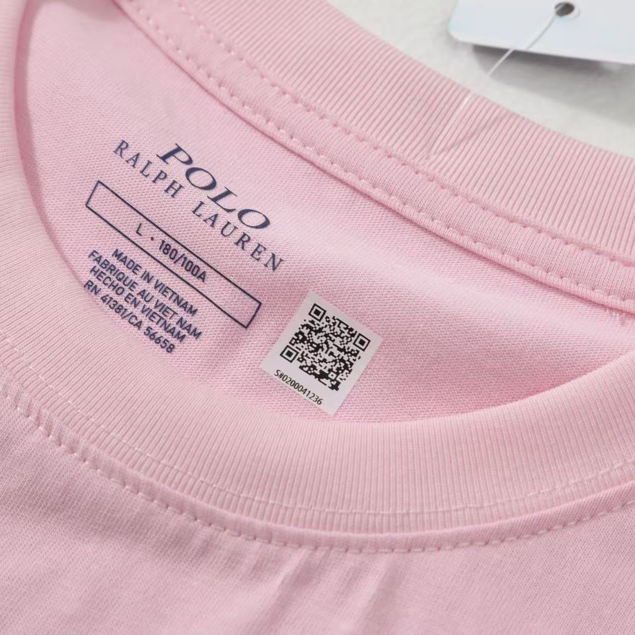 Ralph Lauren Classic Fit Crewneck T-Shirt (Pink)