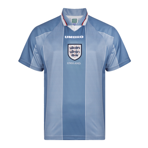 England Retro Jersey Home Euro Cup 1996