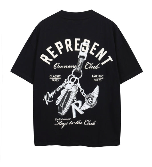 Represent Owners Club keys to the club t-shirt