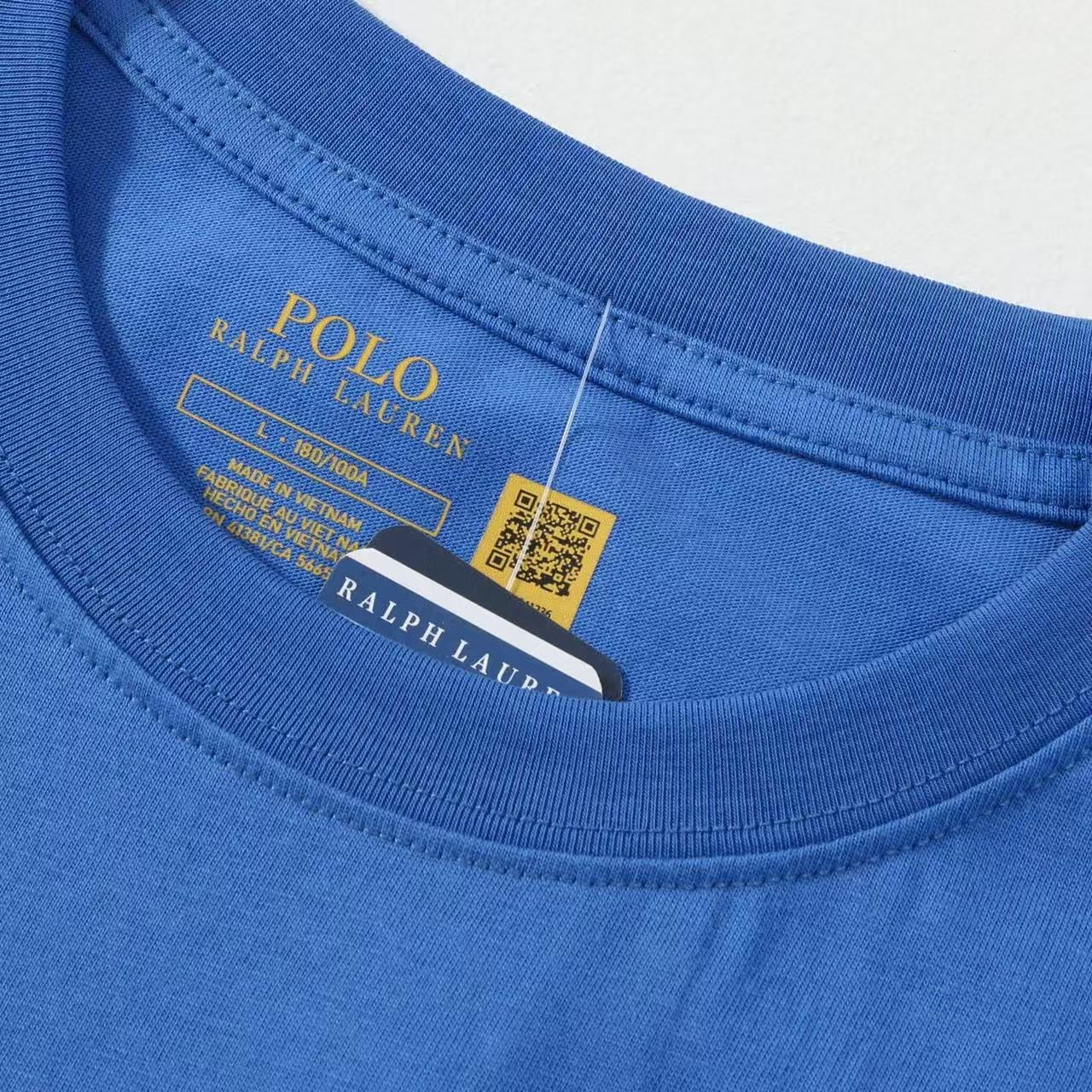 Ralph Lauren Classic Fit Crewneck T-Shirt (Blue)