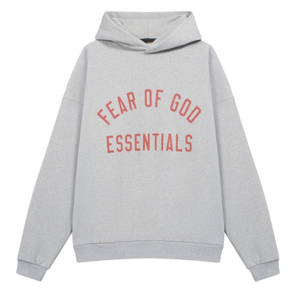 Fear Of God Essentials hoodie (light gray)