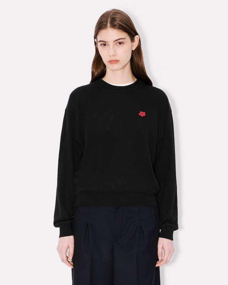Kenzo Crewneck BOKE FLOWER' EMBROIDERED JUMPER IN MERINO WOOL