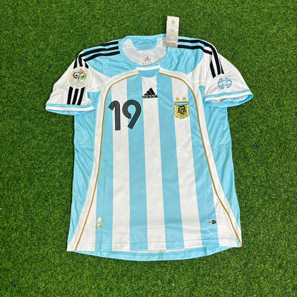 Argentina Retro Jersey Home World Cup 2006