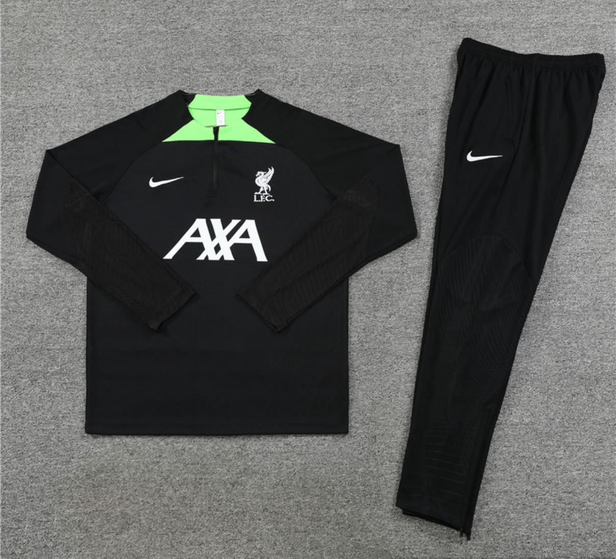 Liverpool Winter Tracksuit Set (Black/Green)