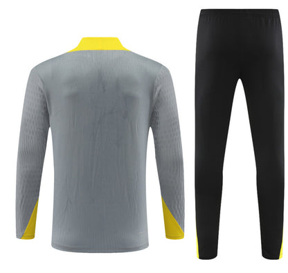 Liverpool Winter Tracksuit Set (Gray/Yellow)