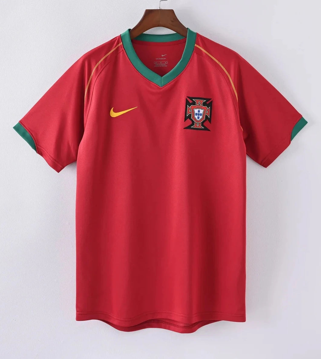Portugal Home Retro 2006 Jersey