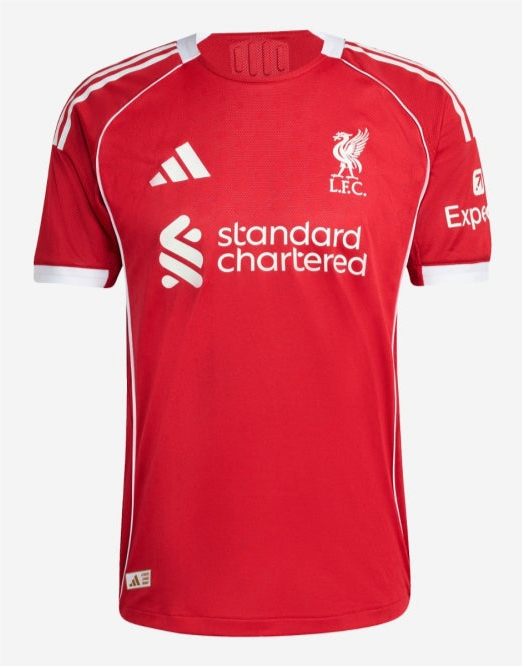 Liverpool Home jersey 2025/26