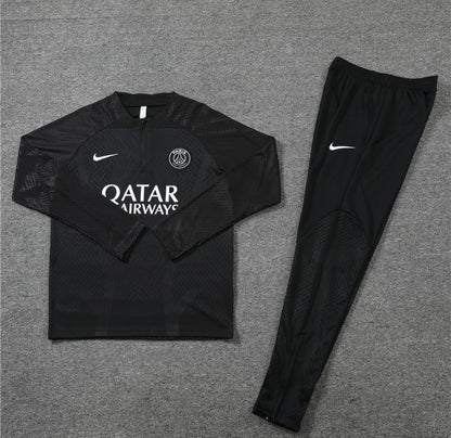 PSG Winter Tracksuit Set (Black)