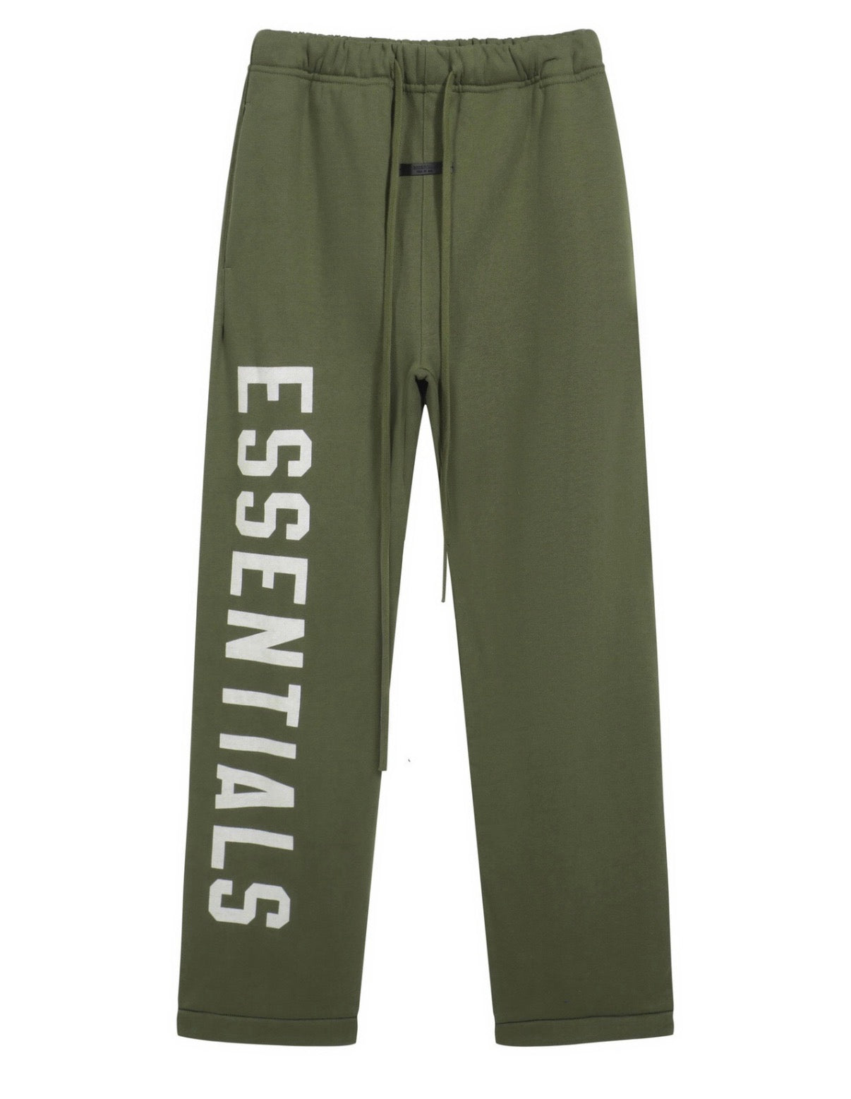 Fear Of God Essentials Fleece Relaxed Sweatpant (Black/soft Gray/Brown)