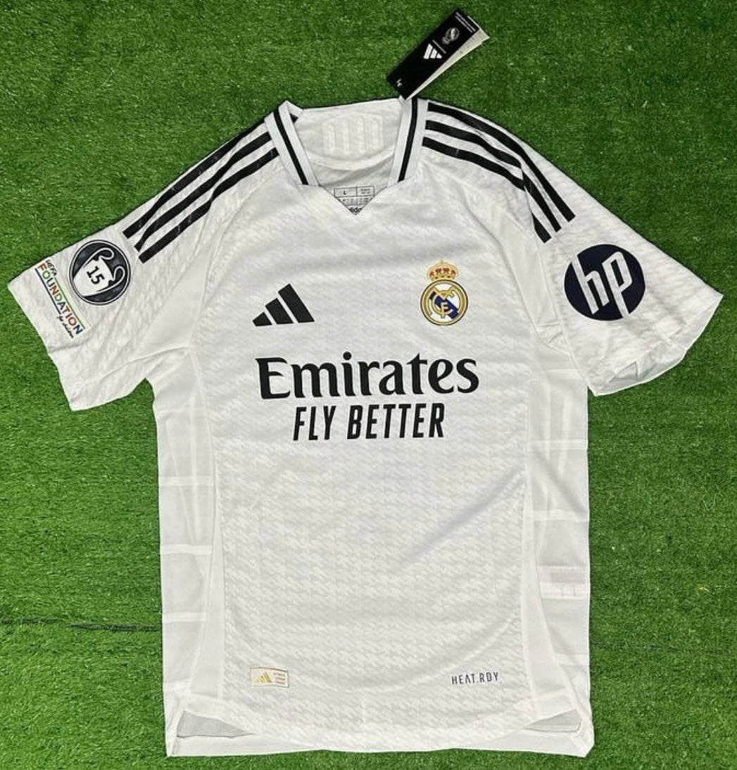 Real Madrid Home Jersey 2024/25