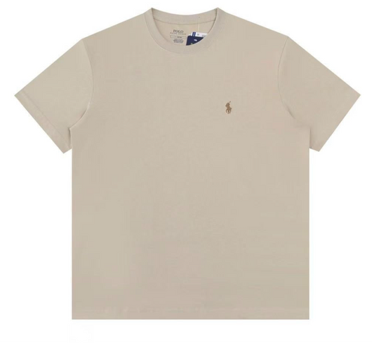 Ralph Lauren Classic Fit Crewneck T-Shirt (Beige)