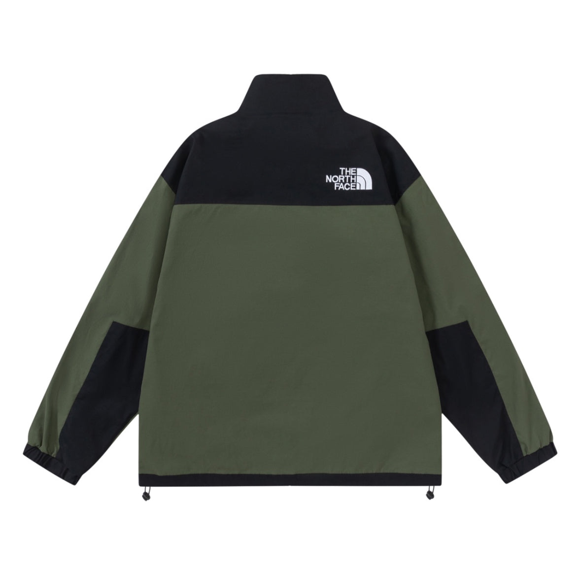 The North Face Jacket Long Zipper (Black/Brown)