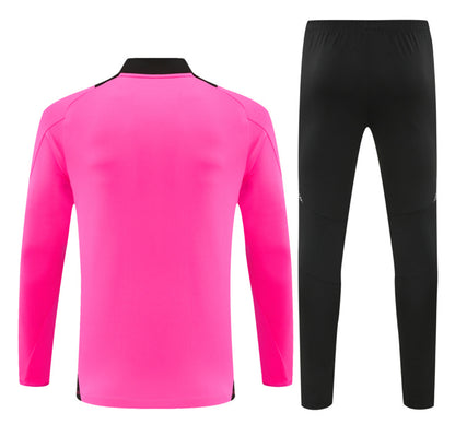 Real Madrid Winter Tracksuit Set (Pink)