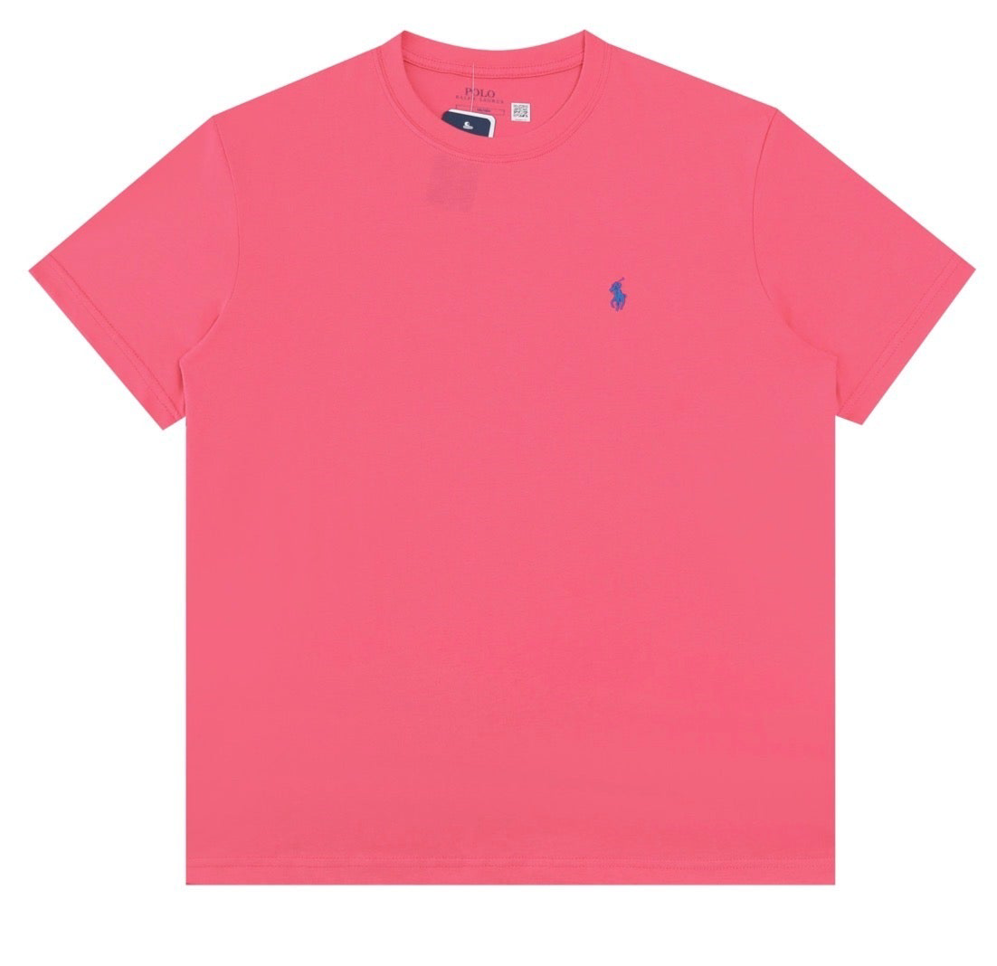 Ralph Lauren Classic Fit Crewneck T-Shirt (Bright pink)