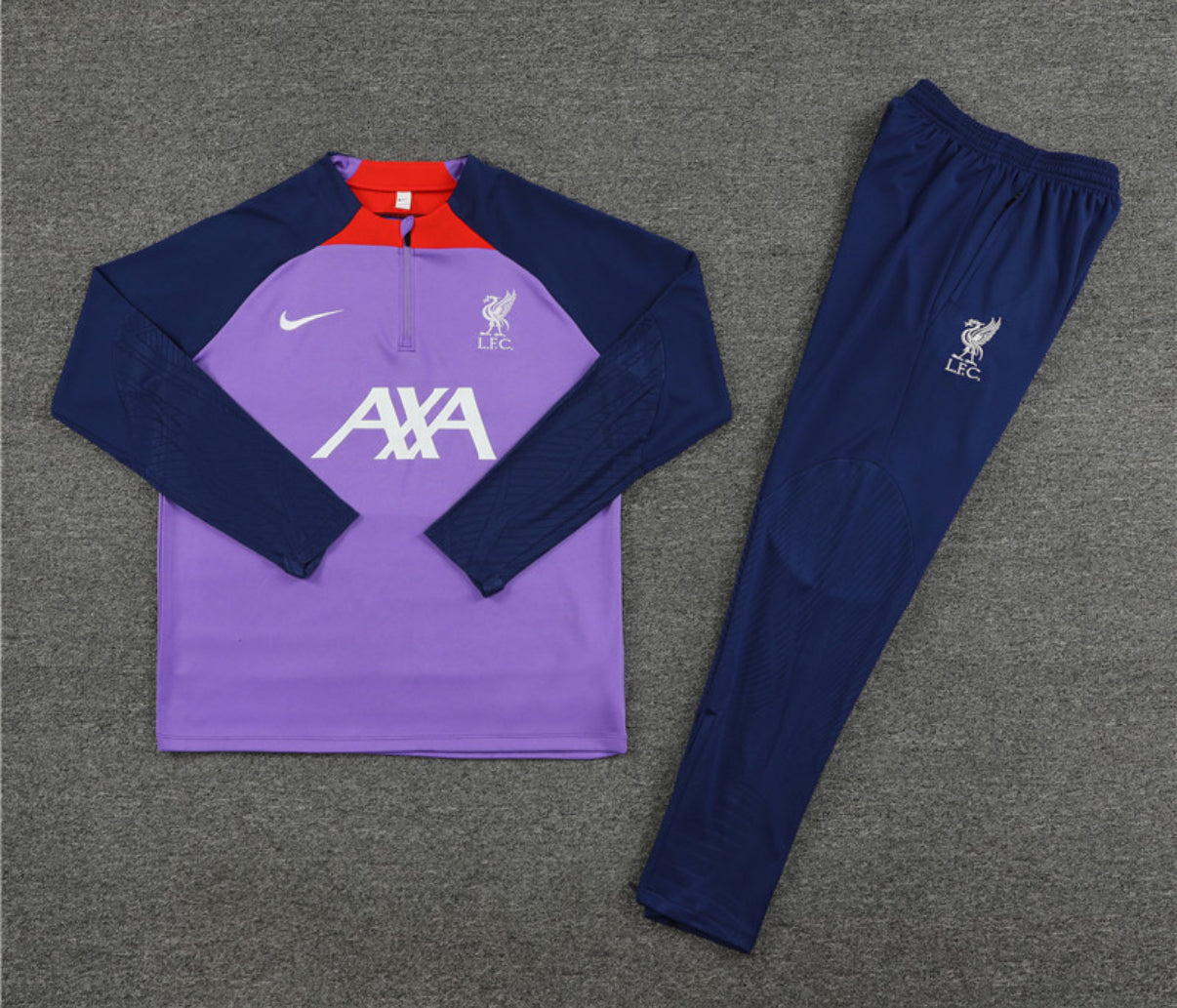 Liverpool Winter Tracksuit Set (Purple/Red)