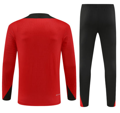 Liverpool Winter Tracksuit Set (Black/Red)