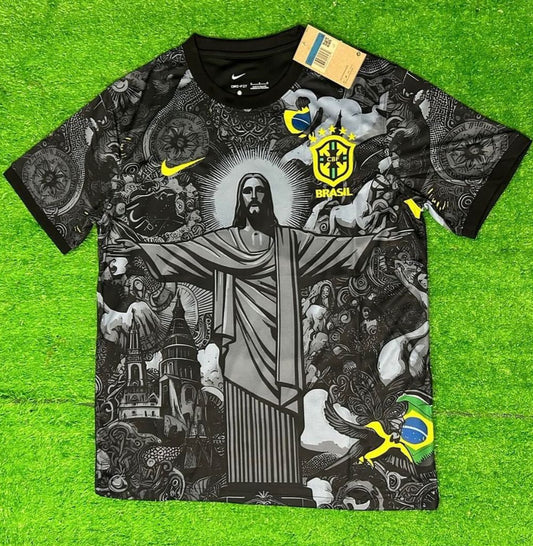 Brazil X JESUS Custom Jersey