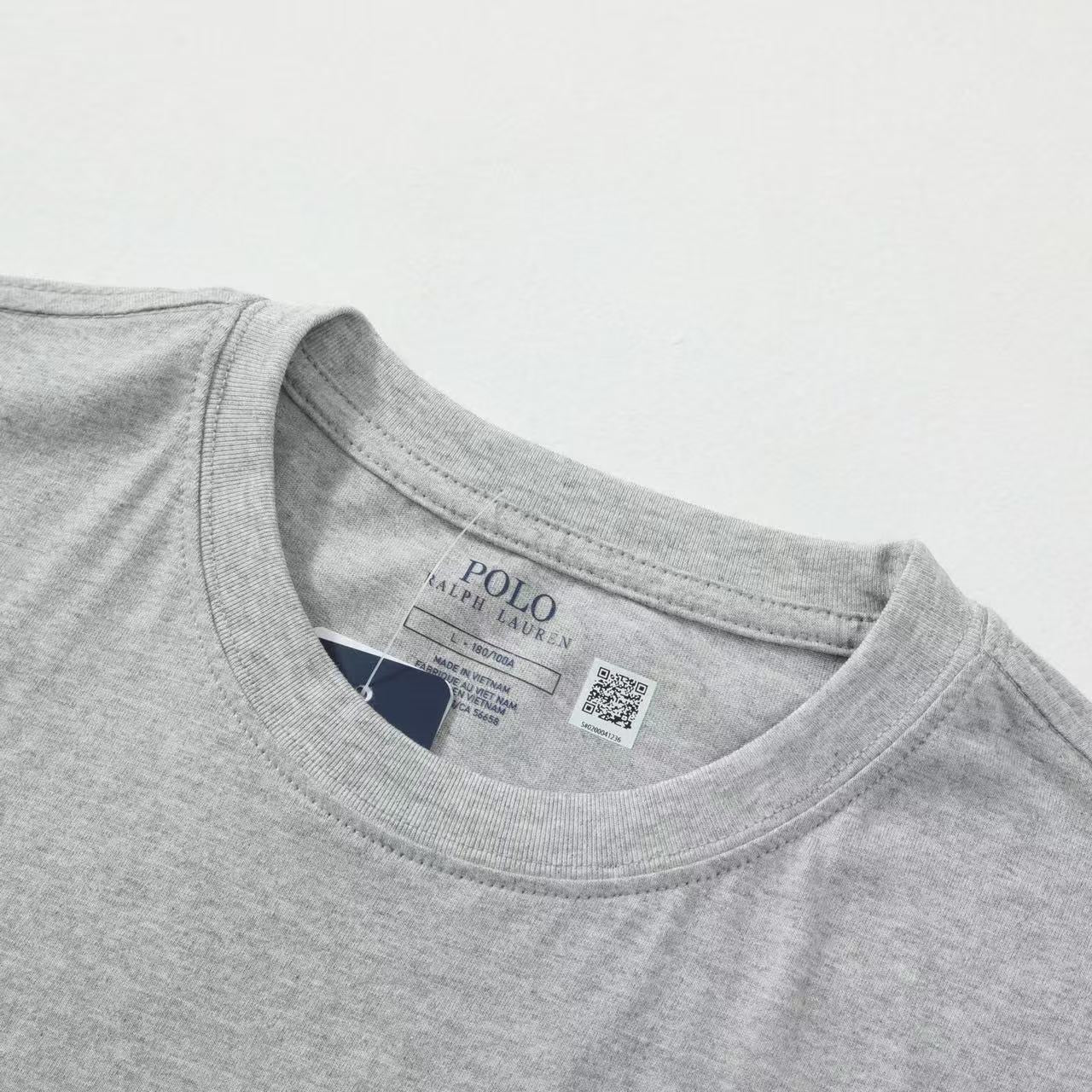 Ralph Lauren Classic Fit Crewneck T-Shirt (Gray)