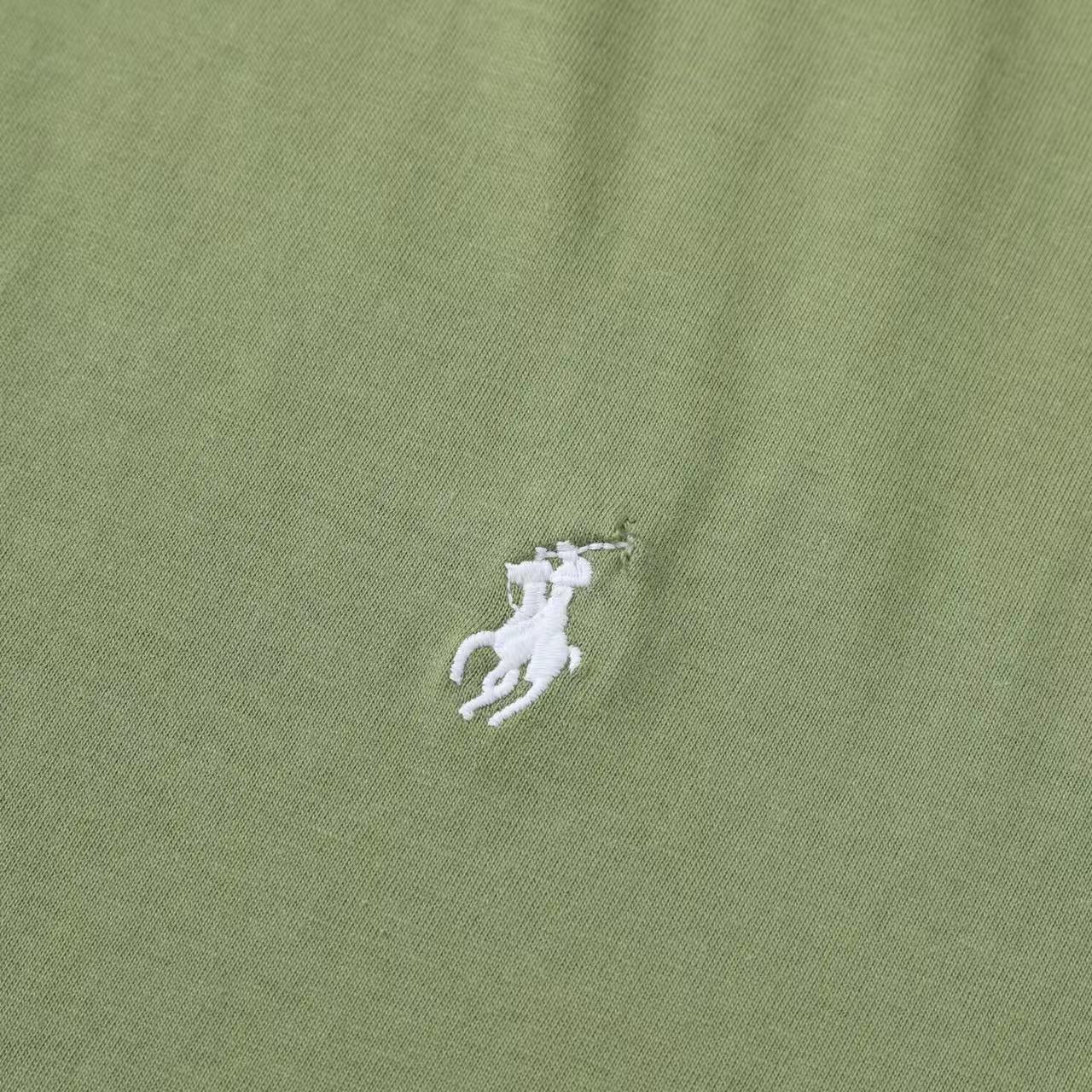 Ralph Lauren Classic Fit Crewneck T-Shirt (Olive Green)