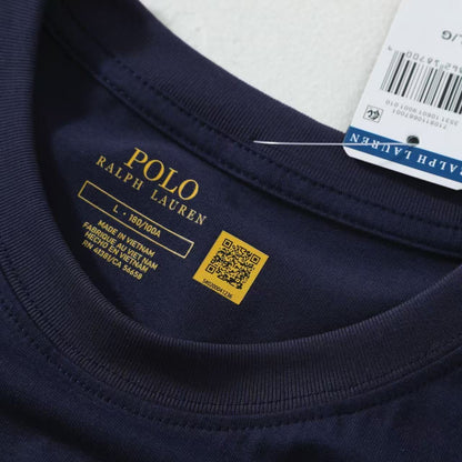 Ralph Lauren Classic Fit Crewneck T-Shirt (Navy Blue)