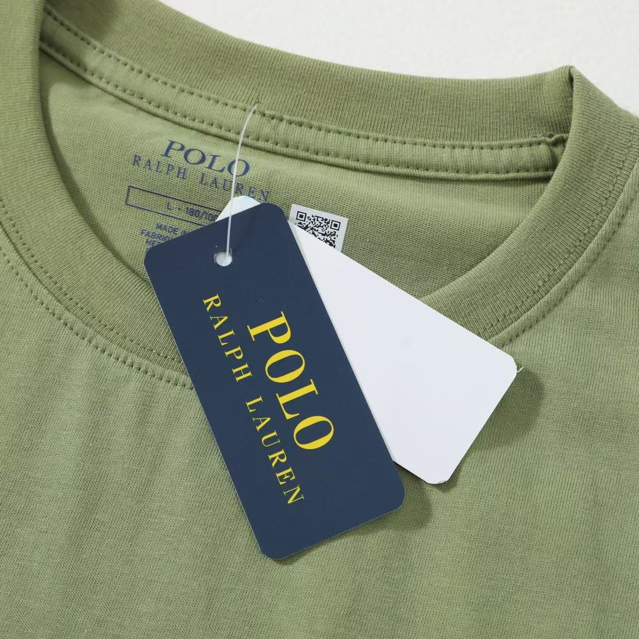 Ralph Lauren Classic Fit Crewneck T-Shirt (Olive Green)