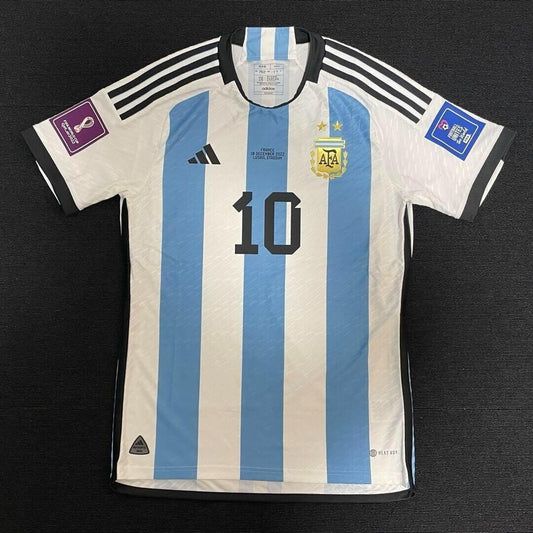 Argentina World Cup final jersey