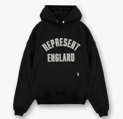 Represent Owners Club England Applique Hoodie