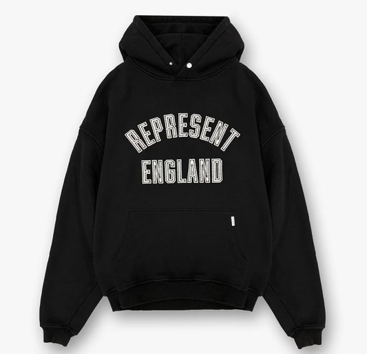 Represent Owners Club England Applique Hoodie