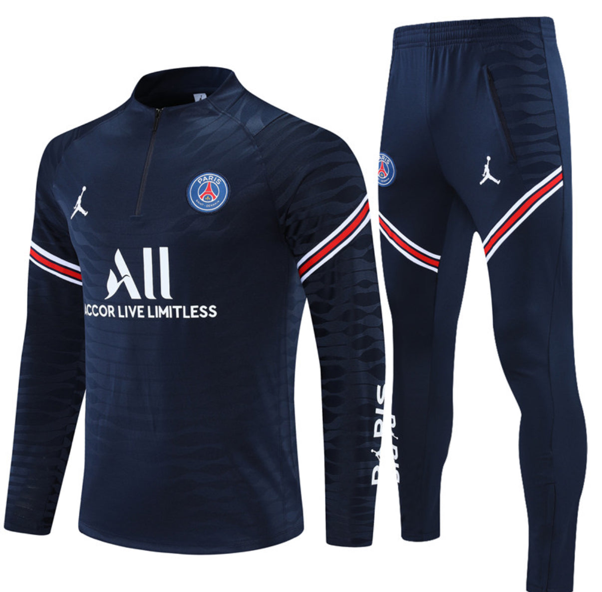 PSG Winter Tracksuit Set (Dark Blue)