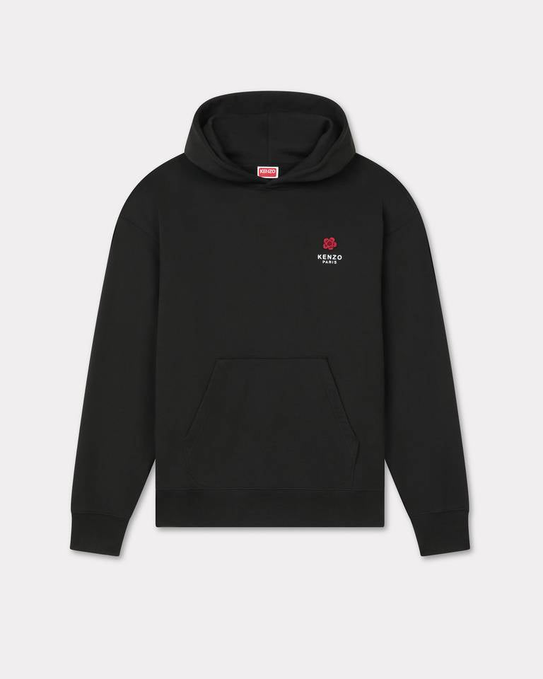 Kenzo 'BOKE FLOWER' EMBROIDERED OVERSIZED HOODIE