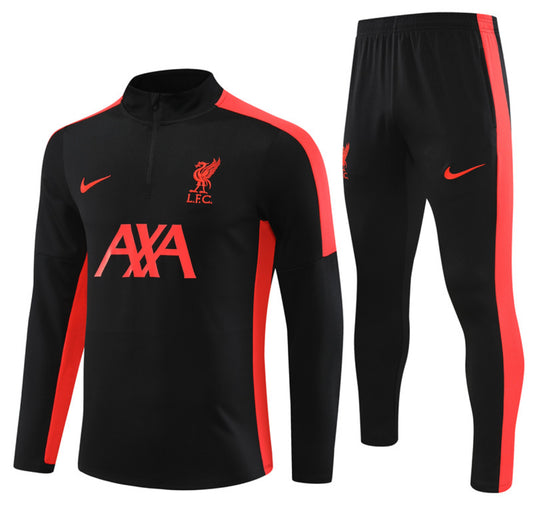 Liverpool Winter Tracksuit Set (Black)