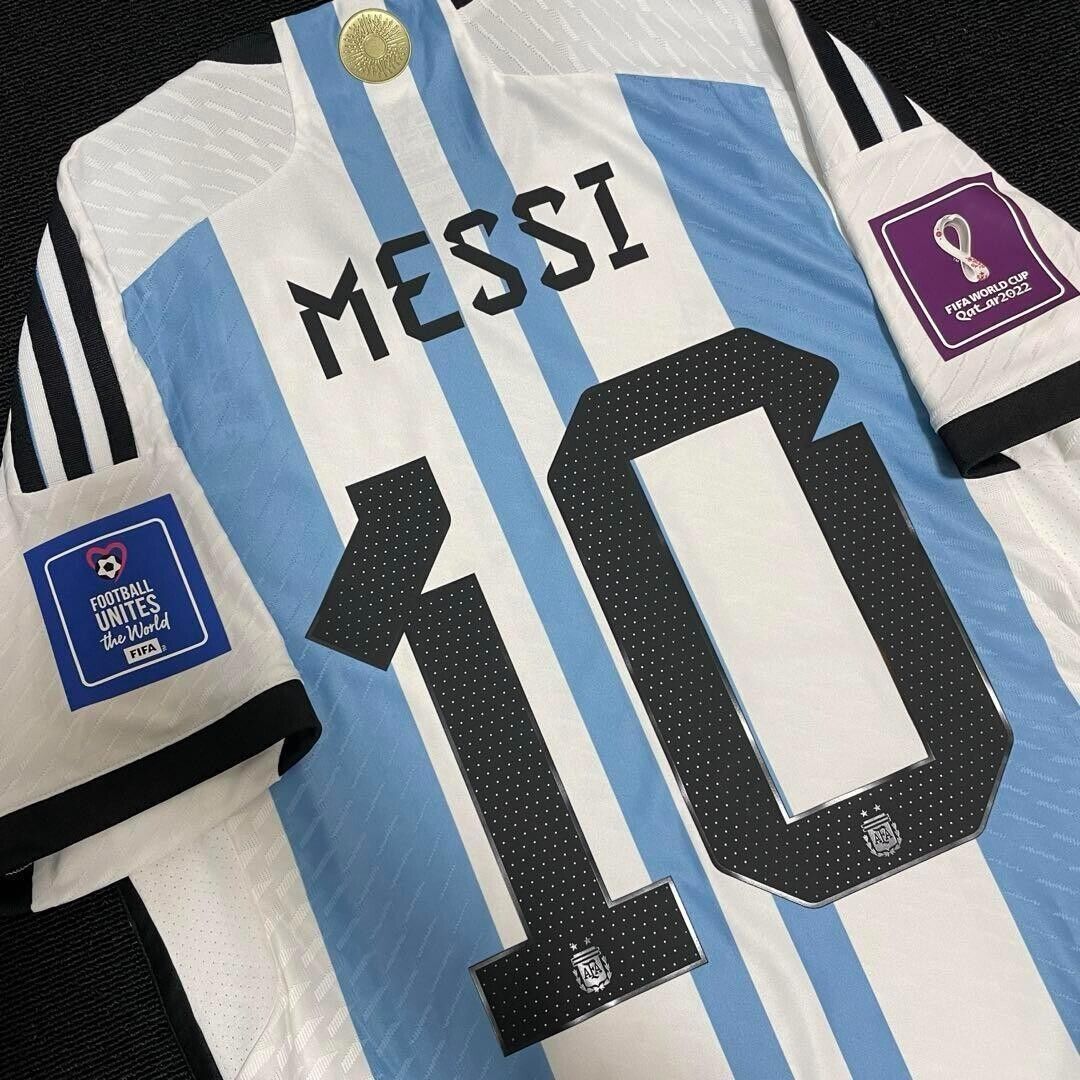 Argentina World Cup final jersey