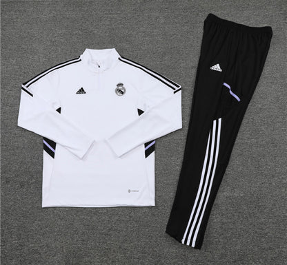 Real Madrid Winter Tracksuit Set (White)