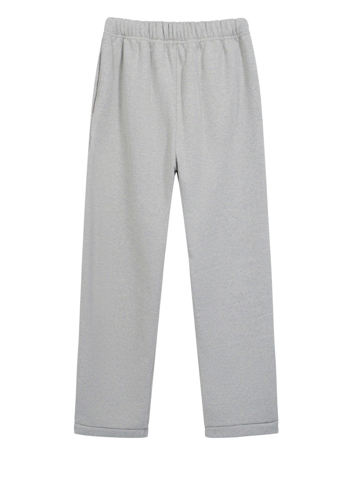 Fear Of God Essentials Fleece Essential sweatpants (Black/soft gray/White)