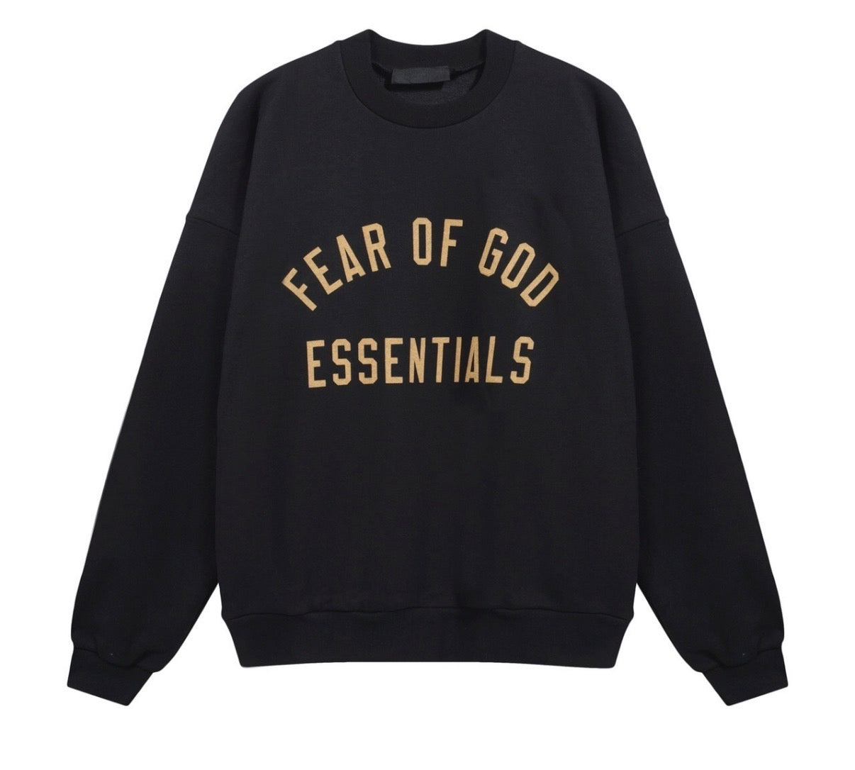Fear Of God Essentials Long sleeve crewneck (Black)