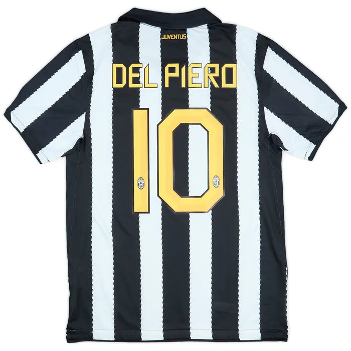 Juventus #10 DEL PIERO Retro home jersey