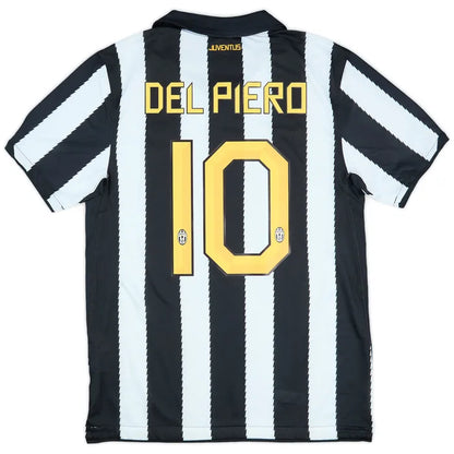 Juventus #10 DEL PIERO Retro home jersey