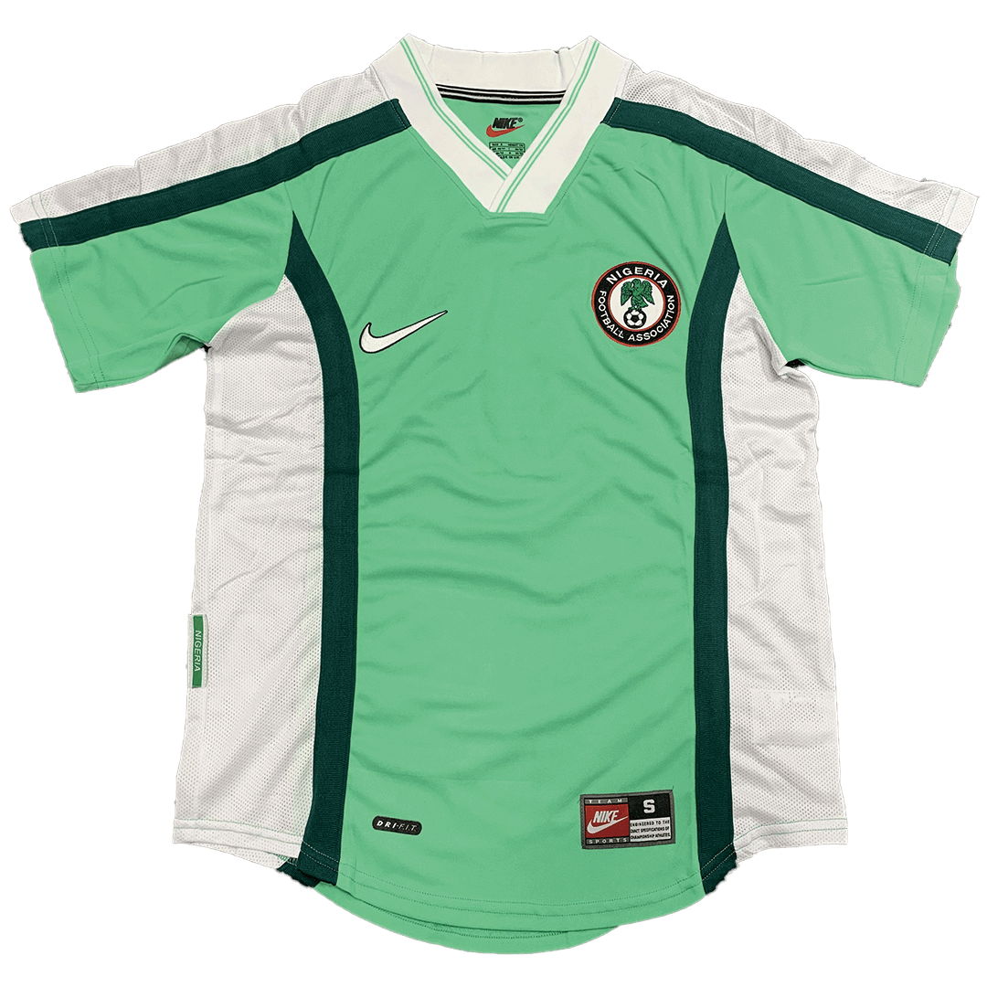 Nigeria Retro Jersey Home World Cup 1998