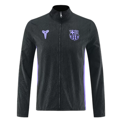 Barcelona Windbreaker Jacket 2025/26 - Black jersey