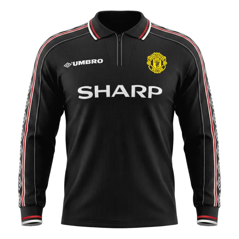 Manchester United Away Long Sleeve Retro Jersey 1998