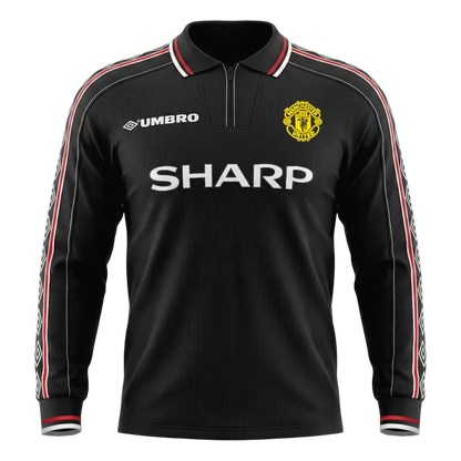 Manchester United Away Long Sleeve Retro Jersey 1998