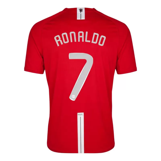 Retro kit RONALDO #7 Manchester United Home 2007/08 - UCL Final