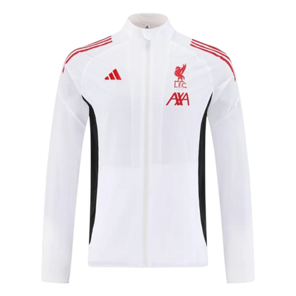 Liverpool Windbreaker Jacket 2025/26 - White