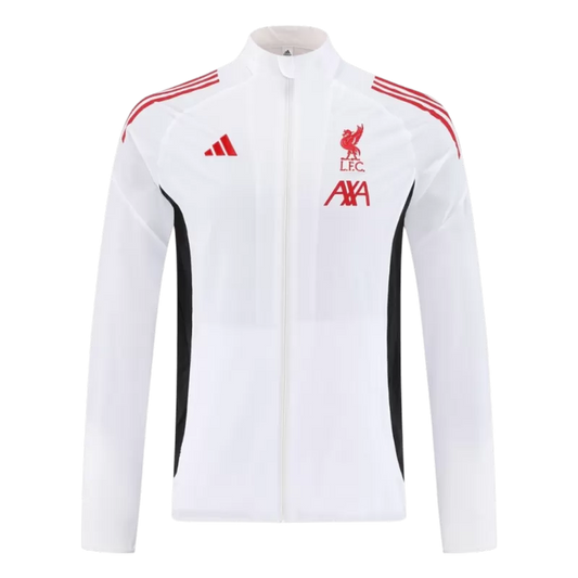 Liverpool Windbreaker Jacket 2025/26 - White