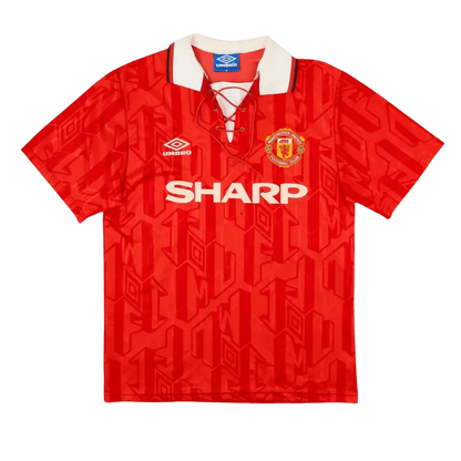 Manchester United Home Retro Jersey 1992/94